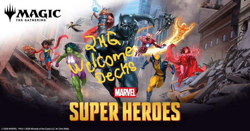 MTG AVENGERS 2HG WELCOME DECKS 6/14
