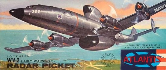 1:128 LOCKHEED WV-2 RADAR WARNING STAR