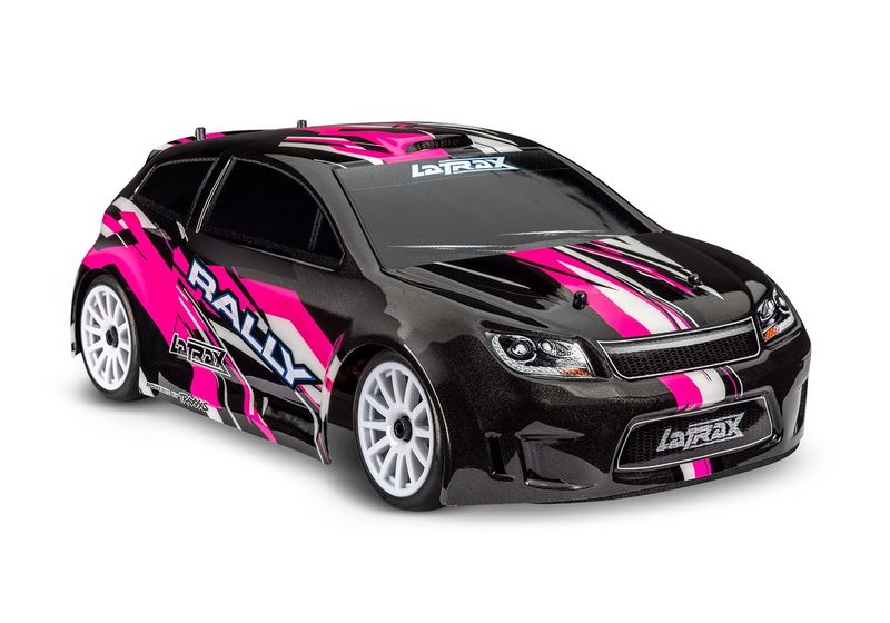 1/18 LATRAX 4WD ELECTRIC RALLY RACER BLK/PINK