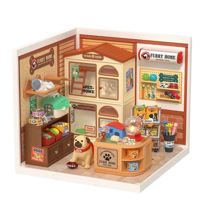 SUPER CREATOR FURRY FRIENDS HOME DIY