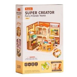 SUPER CREATOR FURRY FRIENDS HOME DIY