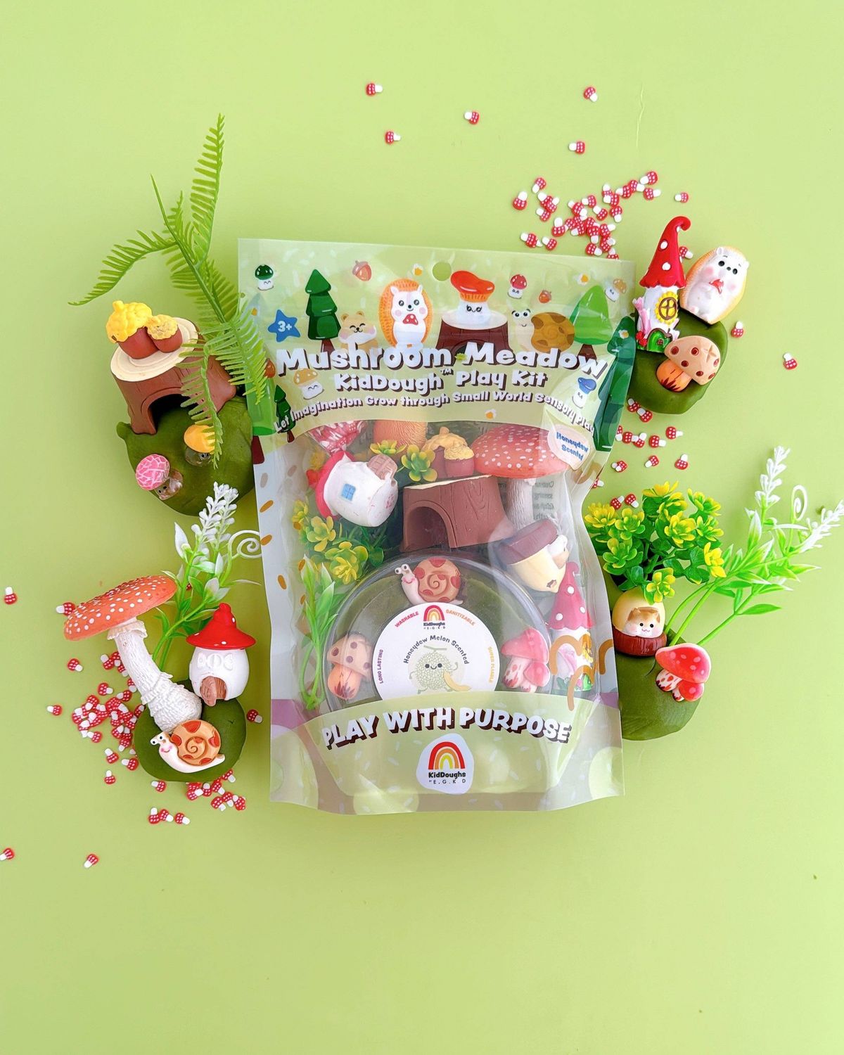 Mushroom Meadow Dough Play Kit