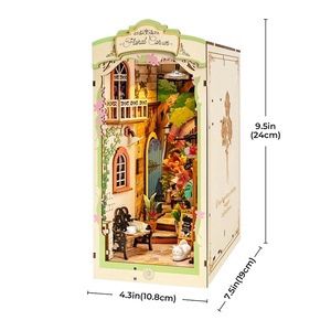 FLORAL CORNER BOOK NOOK