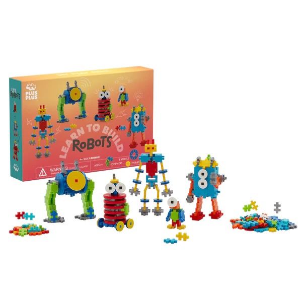 LEARN TO BUILD - ROBOTS