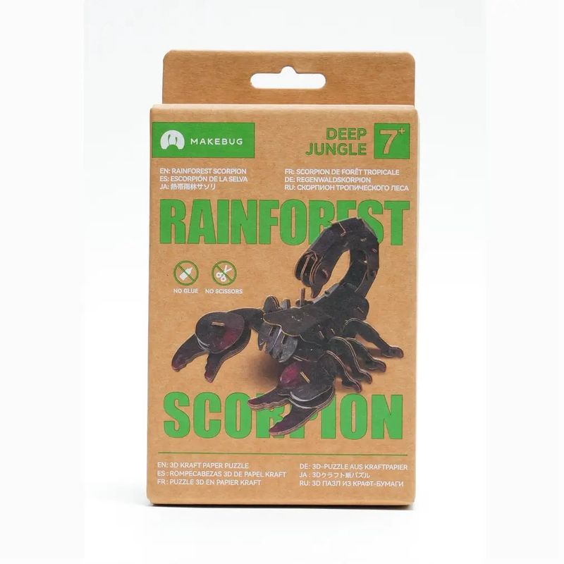 DEEP JUNGLE SCORPION 3D PAPER KIT
