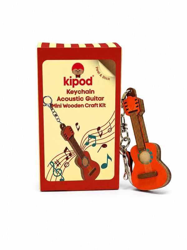 Mini Keychain Kit - Acoustic Guitar