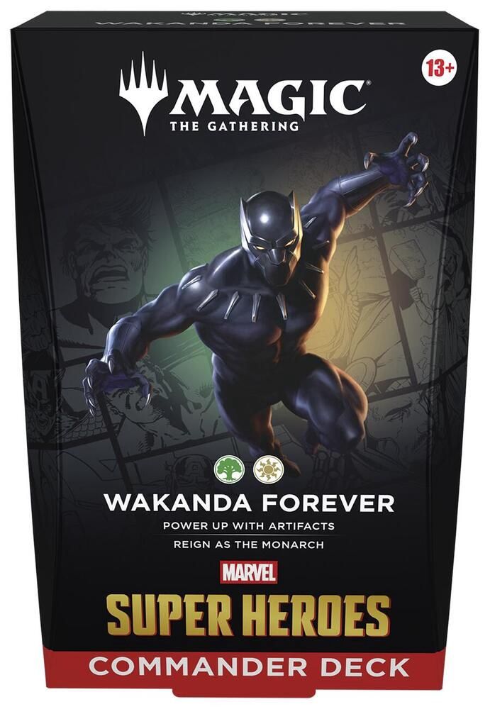 MTG MSH COMMANDER DECK WAKANDA FOREVER