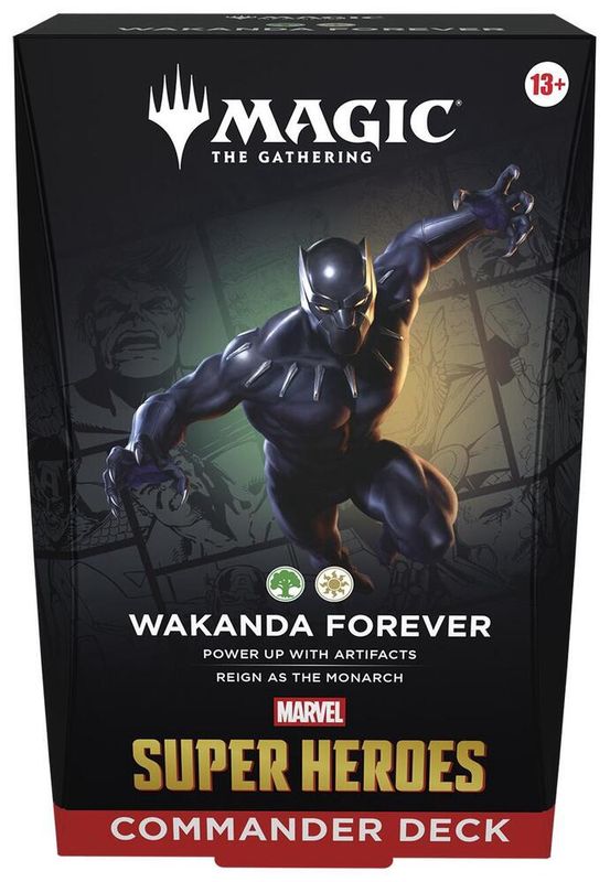 MTG MSH COMMANDER DECK WAKANDA FOREVER