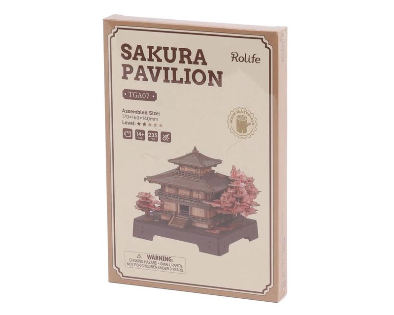 SAKURA PAVILION DIY 3D KIT