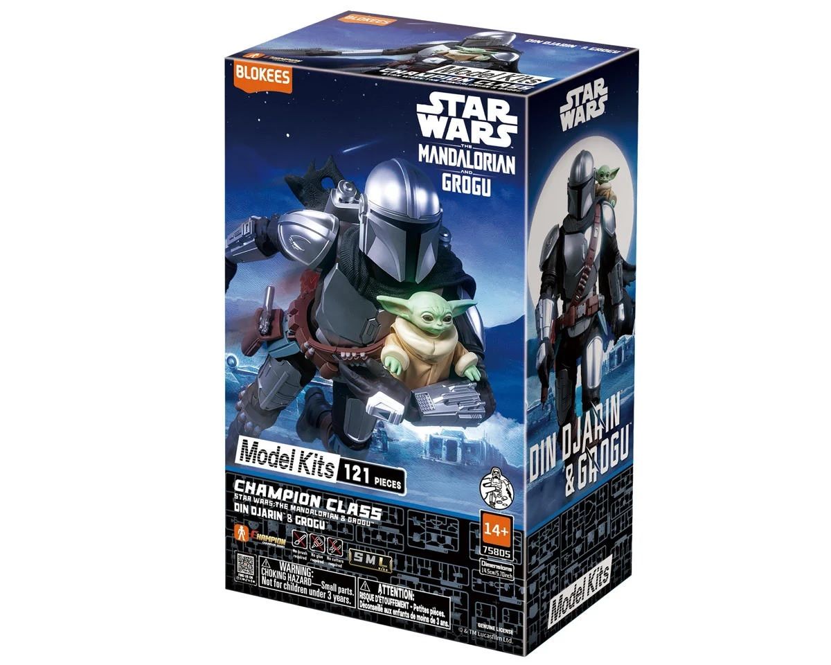 STAR WARS MANDALORIAN: DIN DJARIN + GROGU