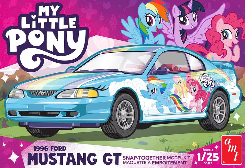 1/25 1996 MUSTANG MY LITTLE PONY