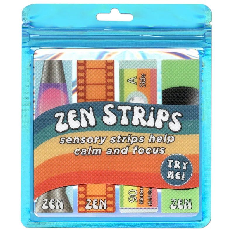 ZENSTRIPS BUMPY RETRO COLOR 4PK