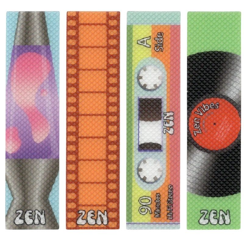 ZENSTRIPS BUMPY RETRO COLOR 4PK