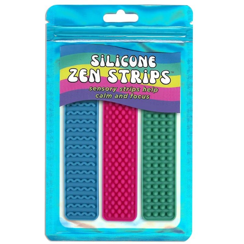 SILICONE ZENSTRIPS 4mm STRIP ASST 3PK