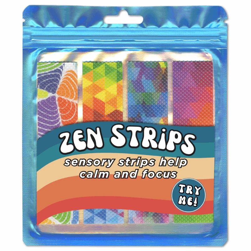 ZENSTRIPS BUMPY BRIGHT COLOR 4PK