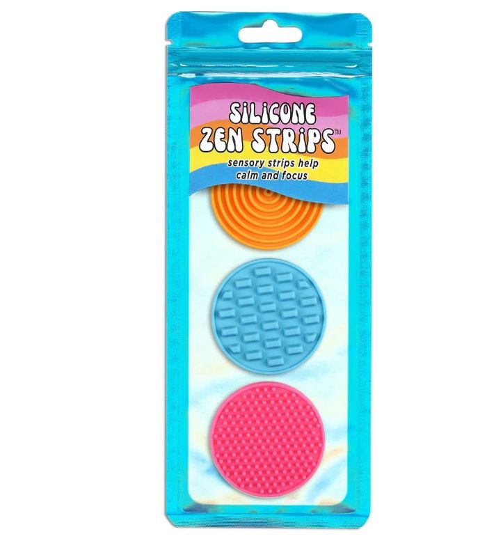 SILICONE ZENSTRIPS DOTS 4mm ASST 3PK