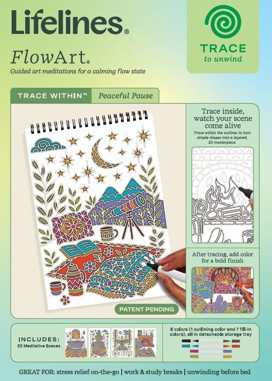 FlowArt Trace-Within PEACEFUL PAUSE
