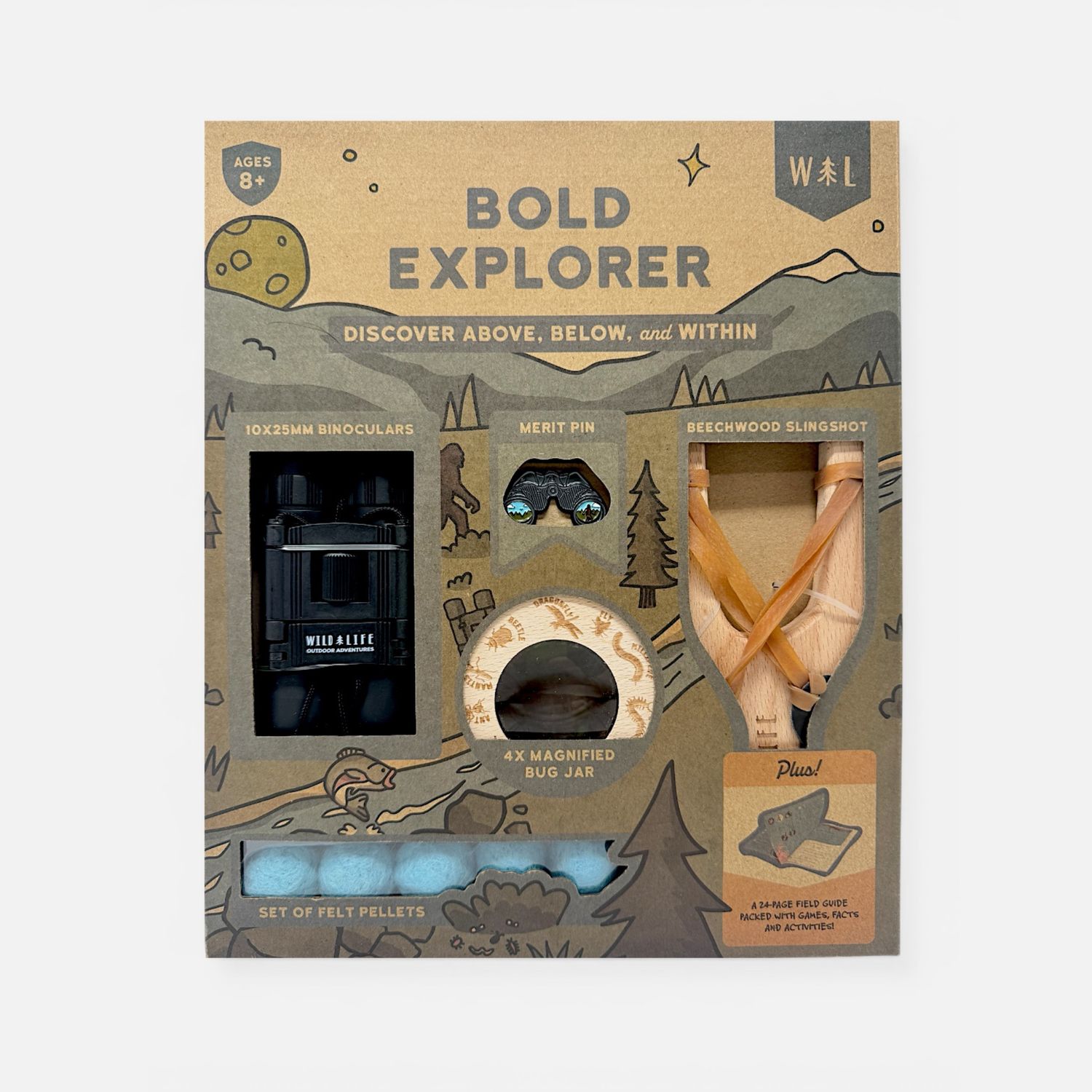 BOLD EXPLORER Kids STEM Nature Set