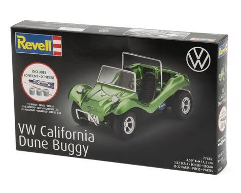 1/32 VW CALIFORNIA DUNE BUGGY WITH PAINT