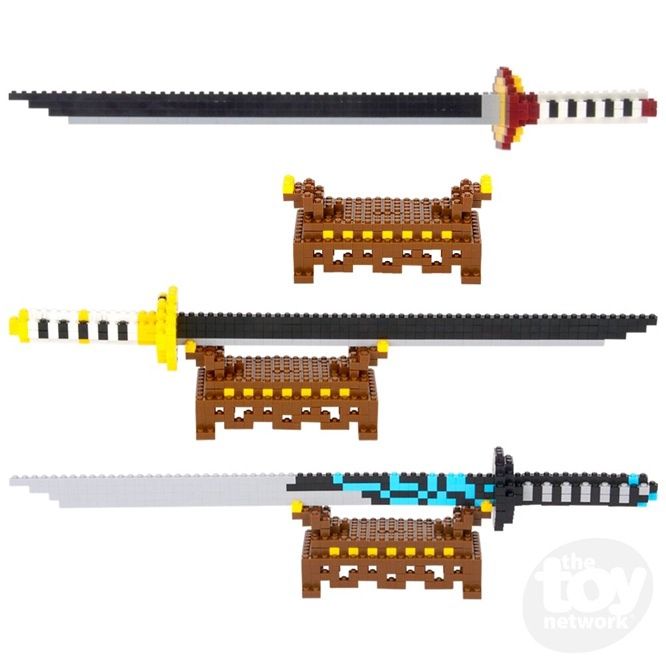 NINJA SWORD/STAND BUILDING BLOCK SET