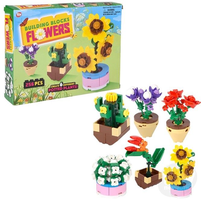 FLOWER MINI BLOCK ASST