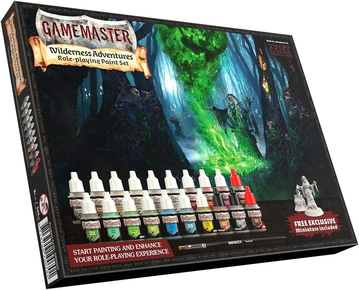 GAMEMASTERS: WILDERNESS ROLE PLAY PAINT SET