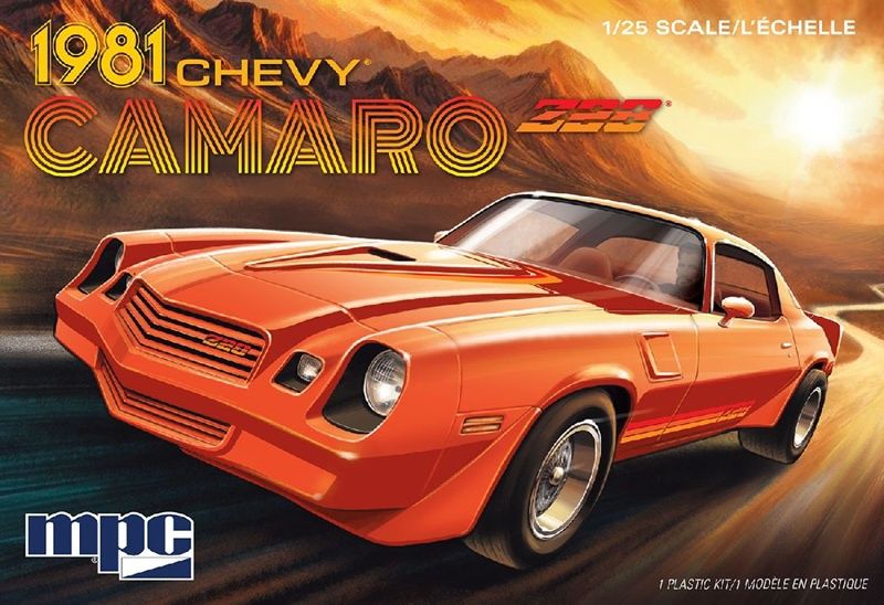 1/25 1981 CHEVY CAMARO 2T