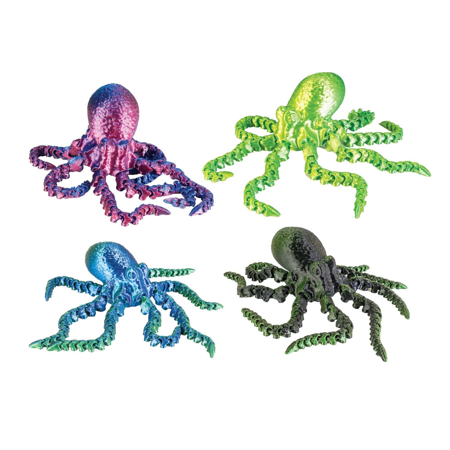 3D PRINTED OCTOPUS FIDGET TOY