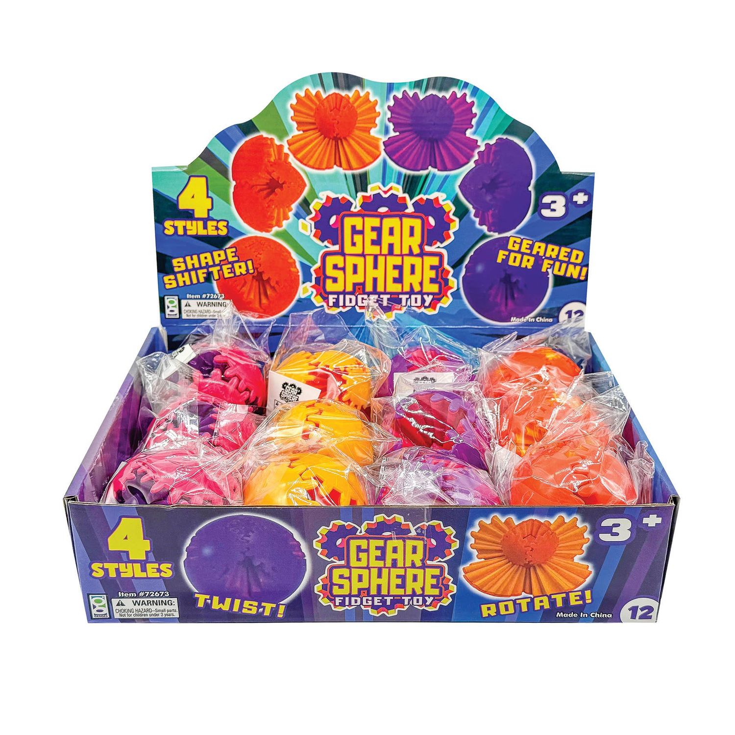 GEAR SPHERE FIDGET TOY