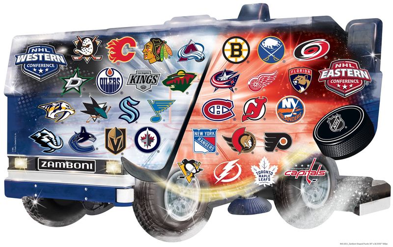 NHL Zamboni 500pc Shaped Puzzle