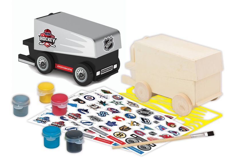 NHL Zamboni Wood Paint Kit