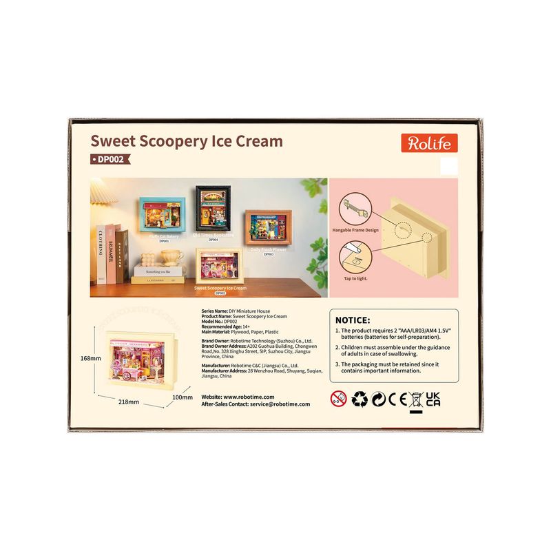 Sweet Scoopery Ice Cream DIY mini