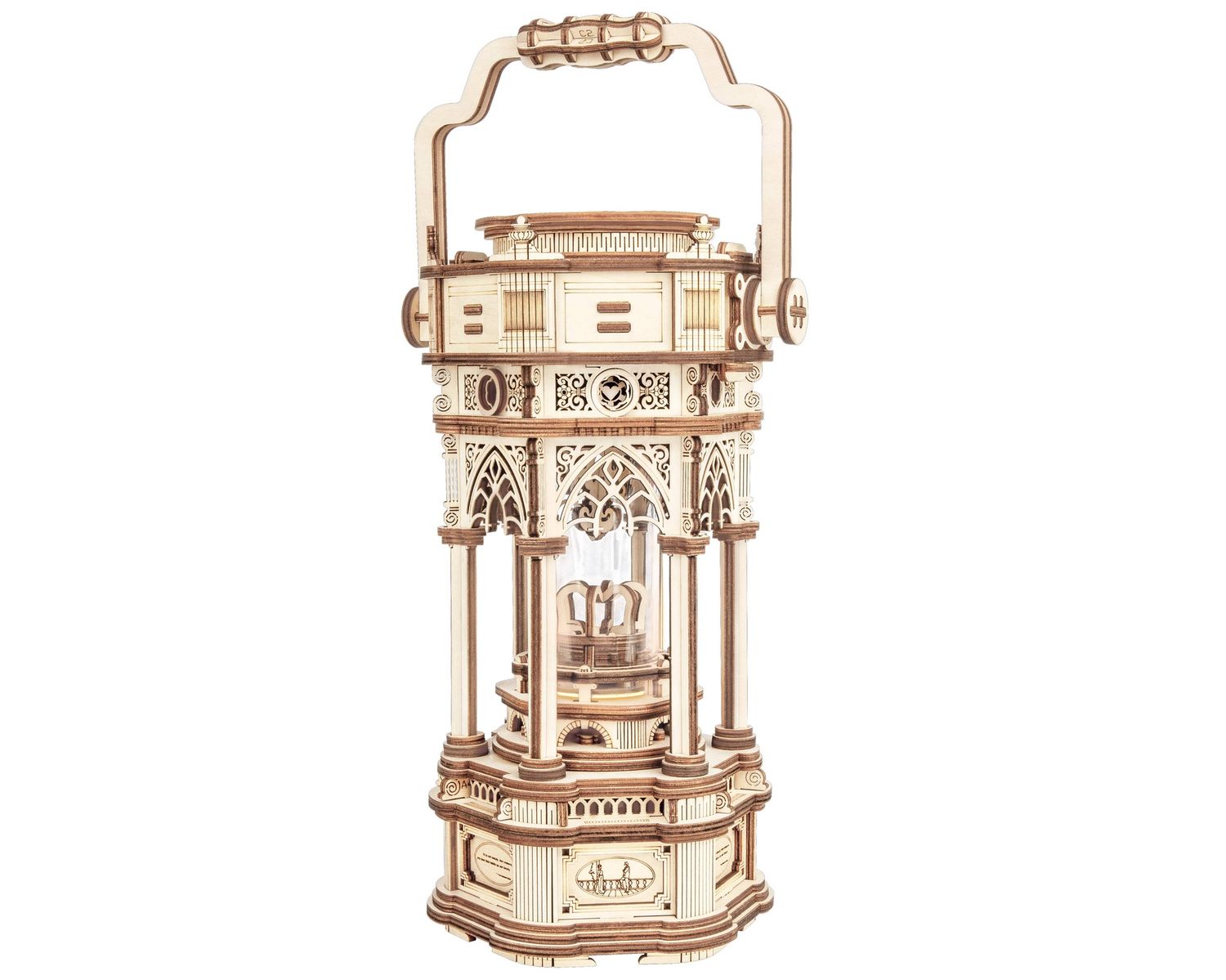 Victorian Lantern 3D Wood Model