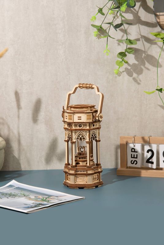 Victorian Lantern 3D Wood Model
