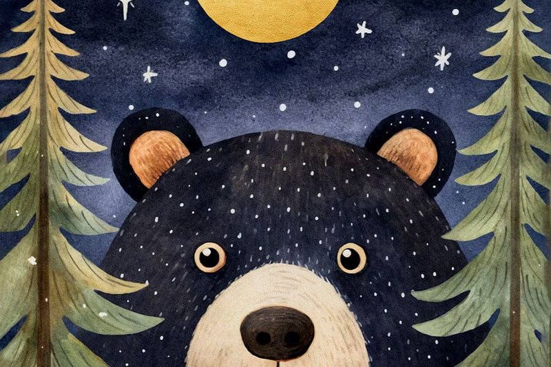 Forest Bear Mini Jigsaw Puzzle