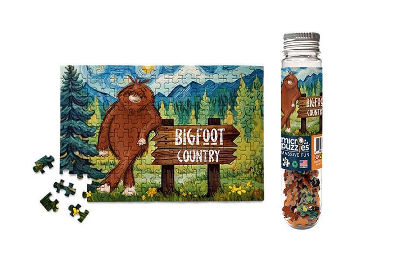 Bigfoot Country Mini Jigsaw Puzzle