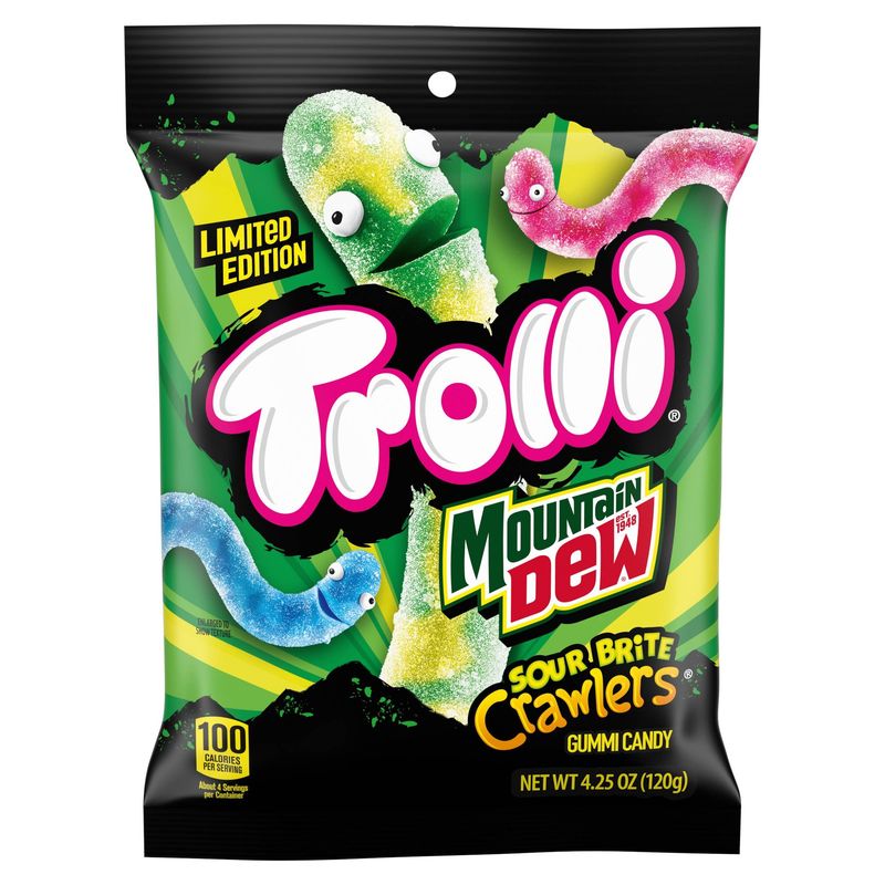 Trolli Mountain Dew Sour Brite Crawlers 4.25oz