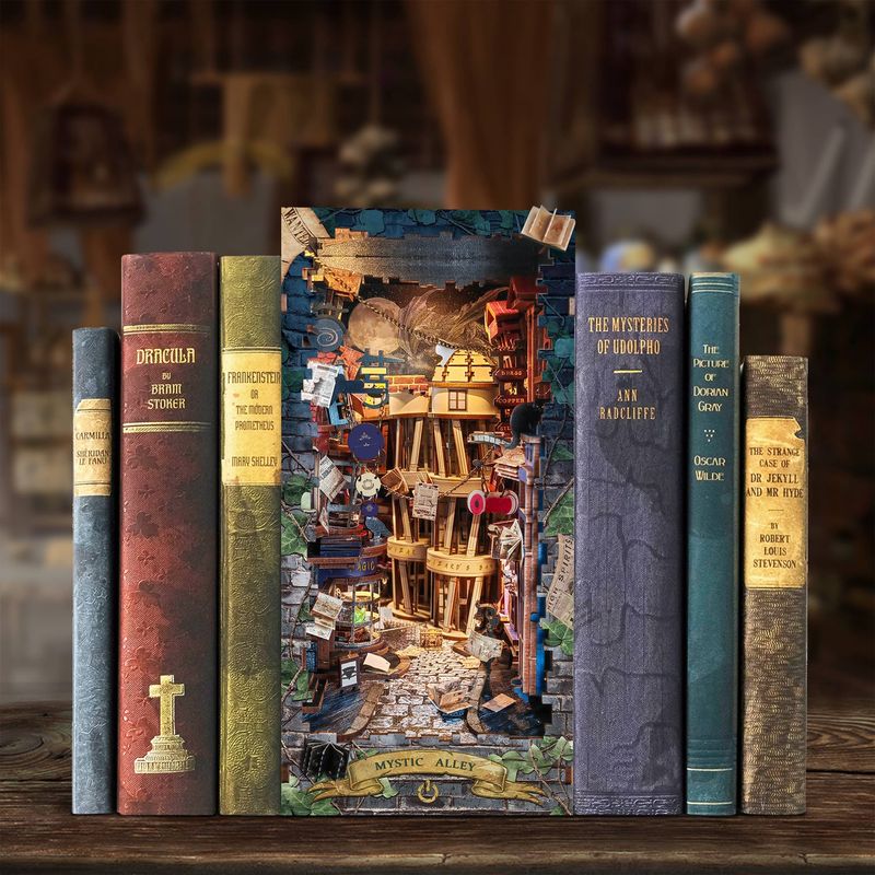 DIY Book Nook Kit: Mystic Alley 