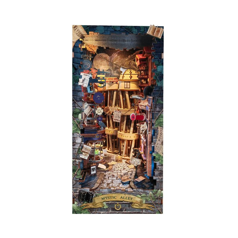 DIY Book Nook Kit: Mystic Alley 