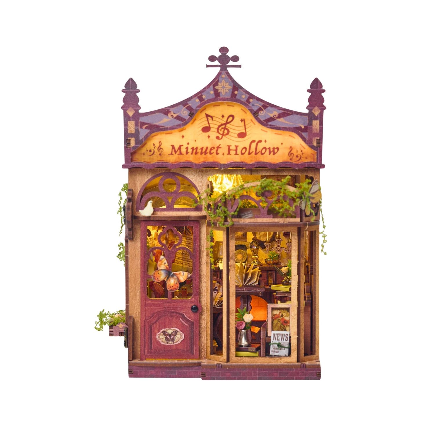DIY Book Nook Kit: Minuet Hollow