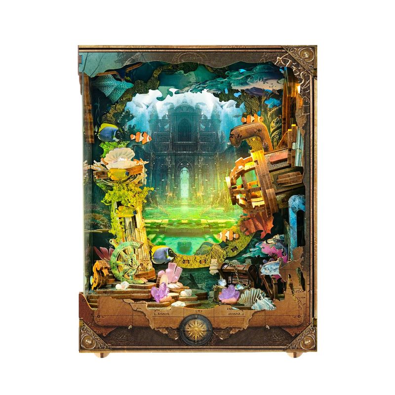 DIY Book Nook Kit: Atlantis Discovery