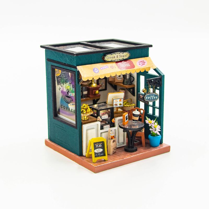 DIY Mini House Kit: Cream &amp; Sugar