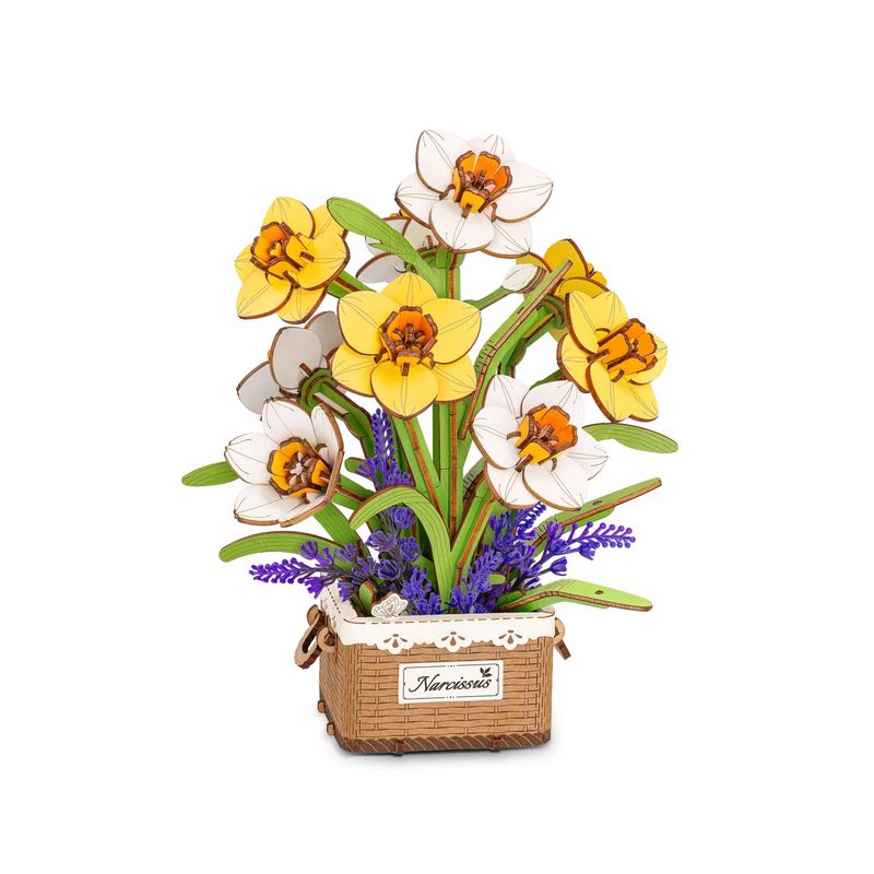 3D Wood Flower Kit: Narcissus