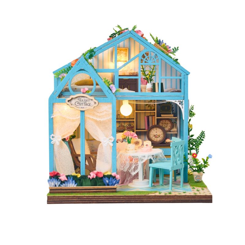 DIY Mini House Kit: Tea Loft Cottage