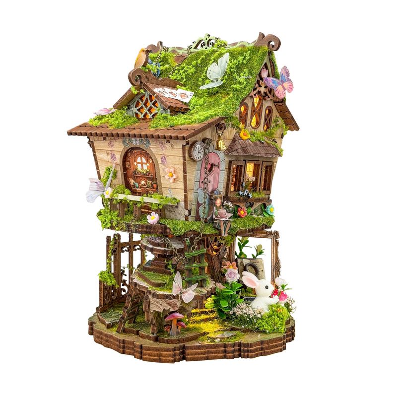 DIY Mini House Kit: Fairytale Treehouse