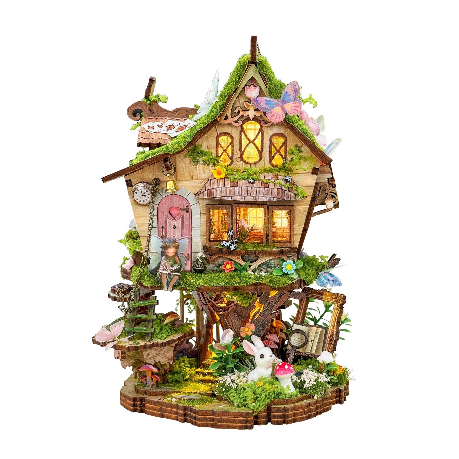 DIY Mini House Kit: Fairytale Treehouse