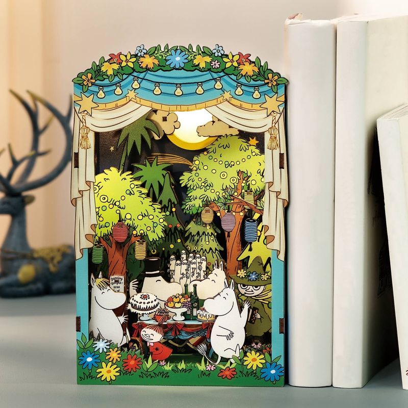 Moominous Dance Party DIY Book Nook Kit