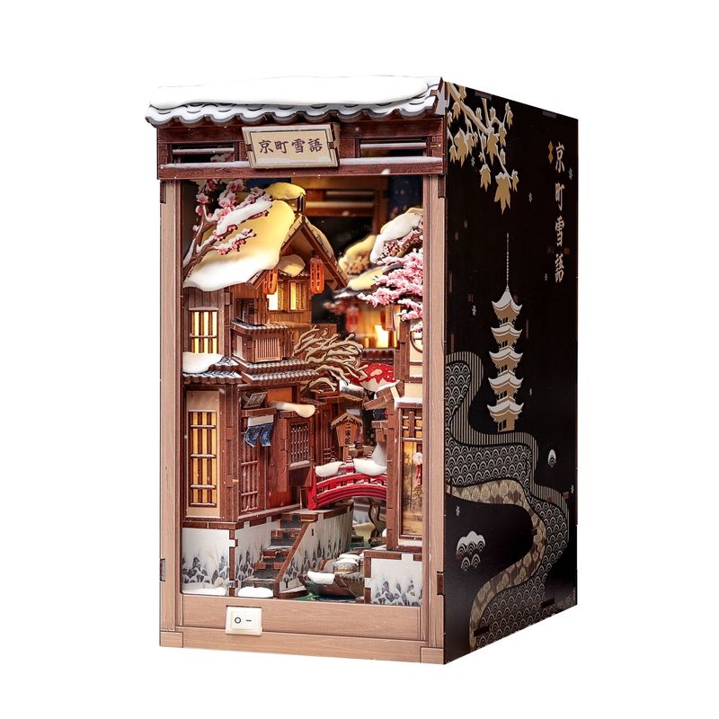 DIY Book Nook Kit: Kyoto Snow Whisper