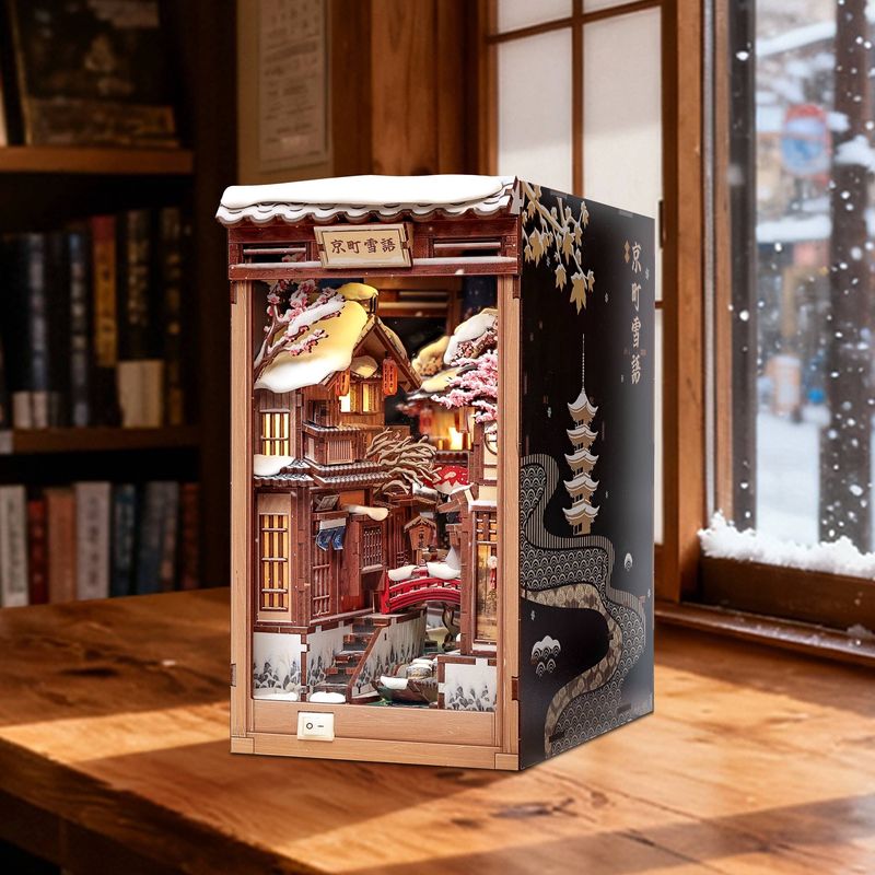 DIY Book Nook Kit: Kyoto Snow Whisper