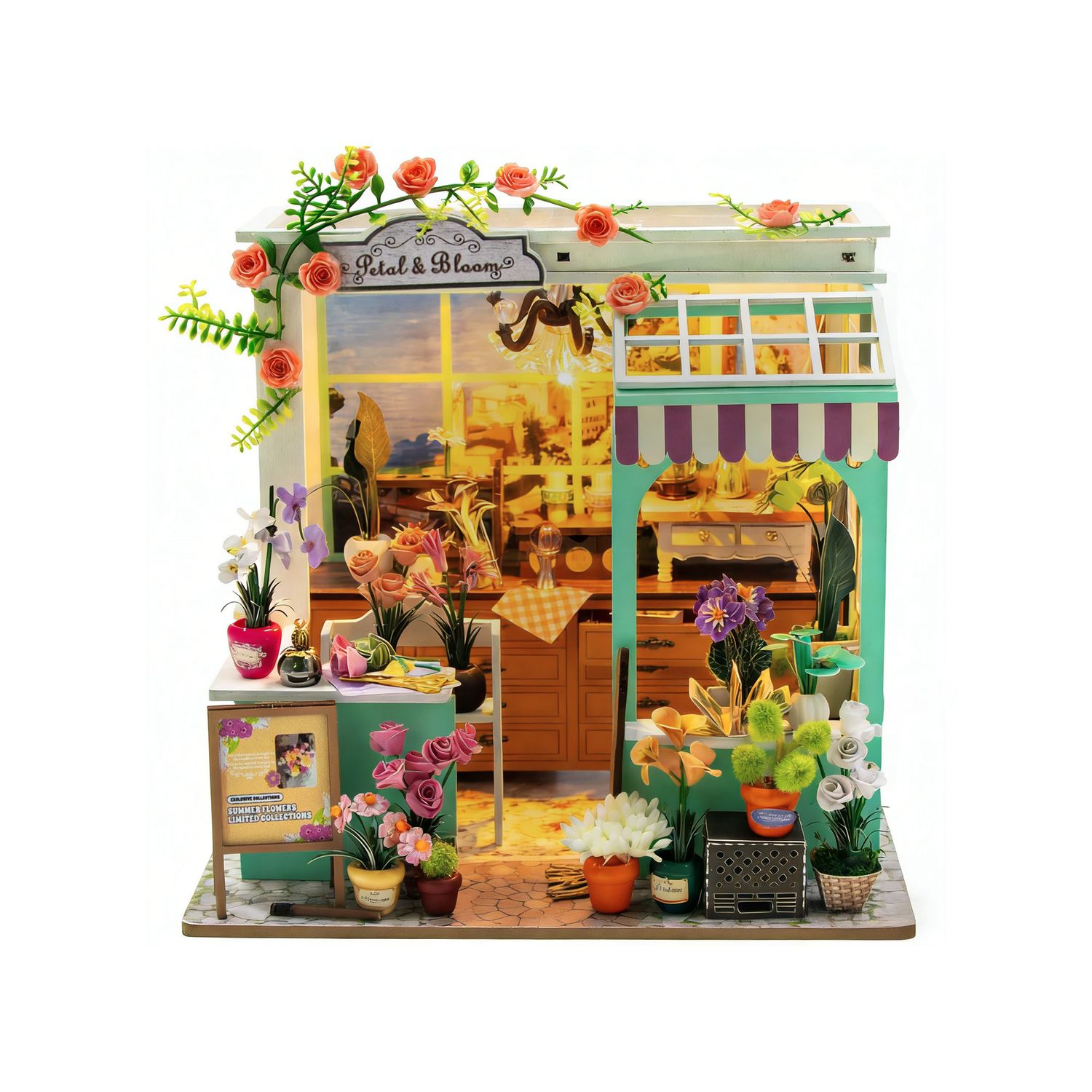 DIY Mini House Kit: Petal &amp; Bloom